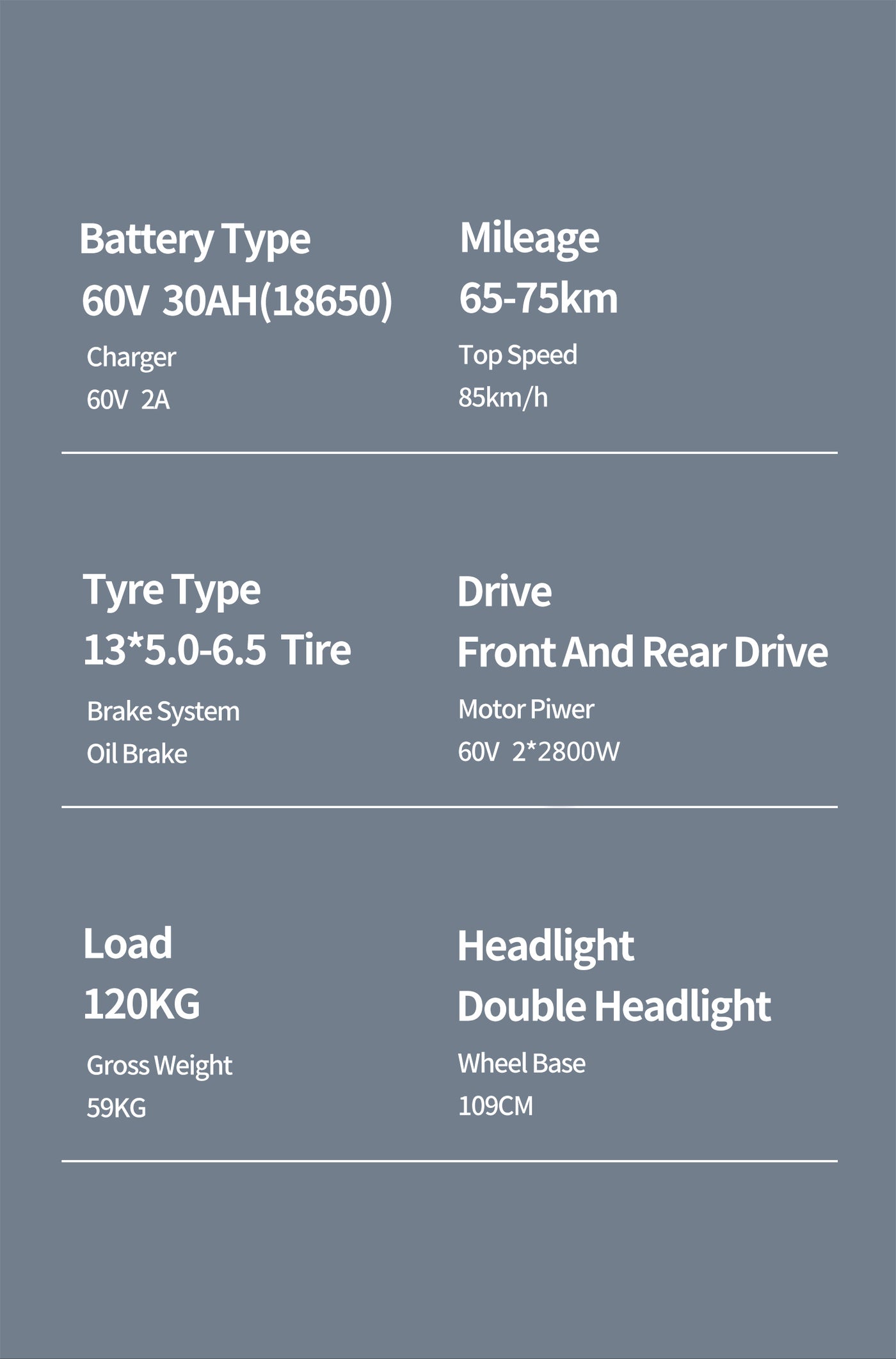 OBARTER X5 2*2800W Off-Road Electric Scooter OBARTER
