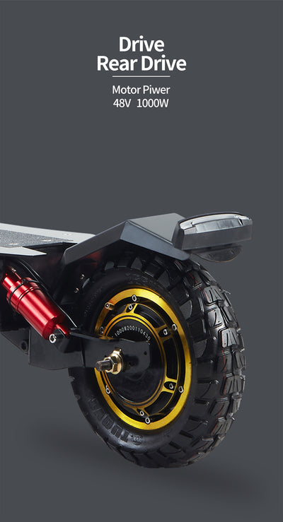 OBARTER X1 1000W 48V Off-Road Electric Scooter OBARTER