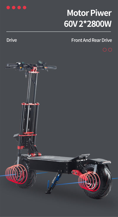 OBARTER X5 2*2800W Off-Road Electric Scooter OBARTER