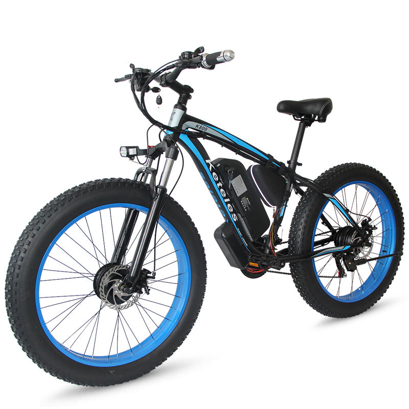 KETELES K800 48V 2000W dual motor fat tire e-bike3