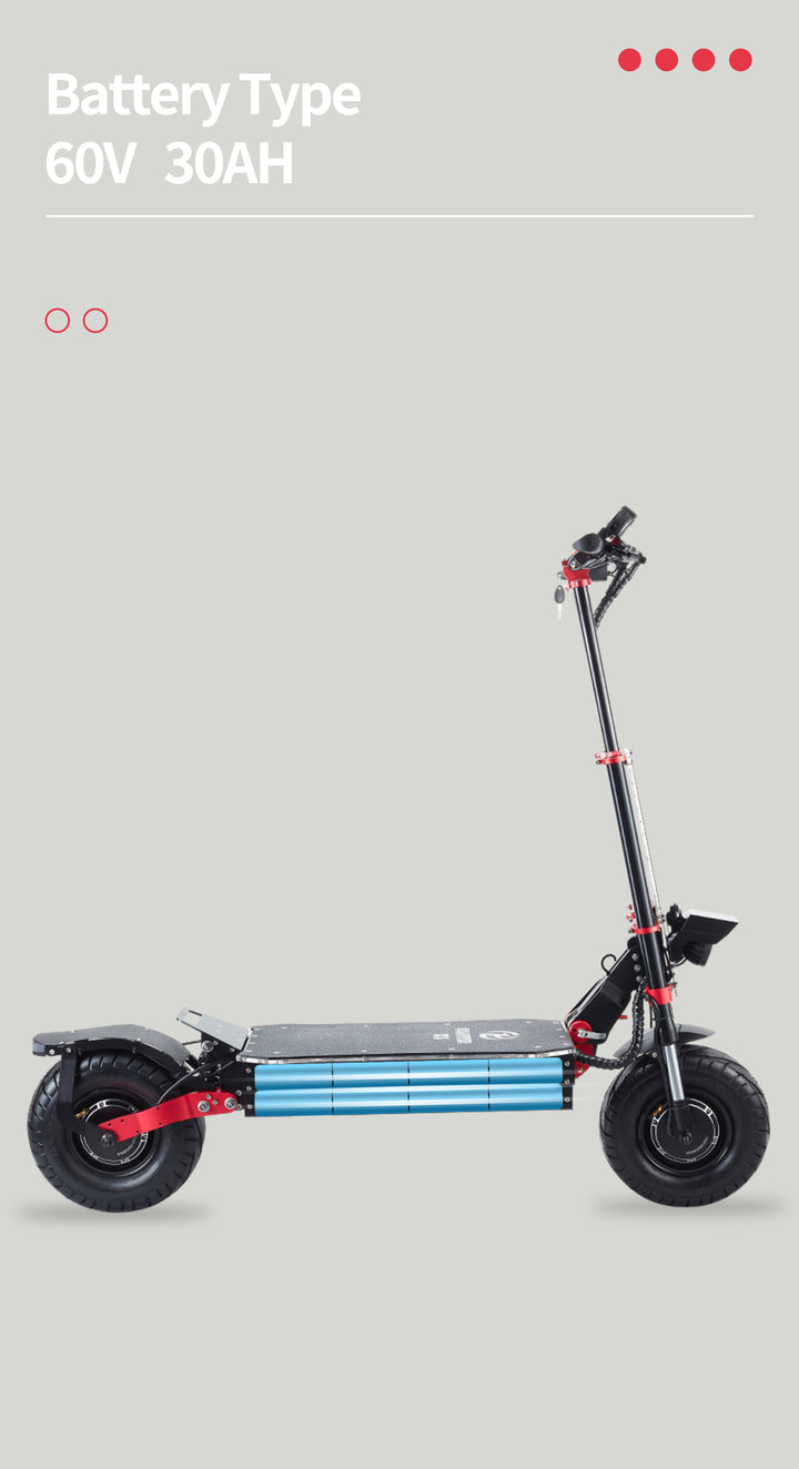 OBARTER X5 2*2800W Off-Road Electric Scooter OBARTER