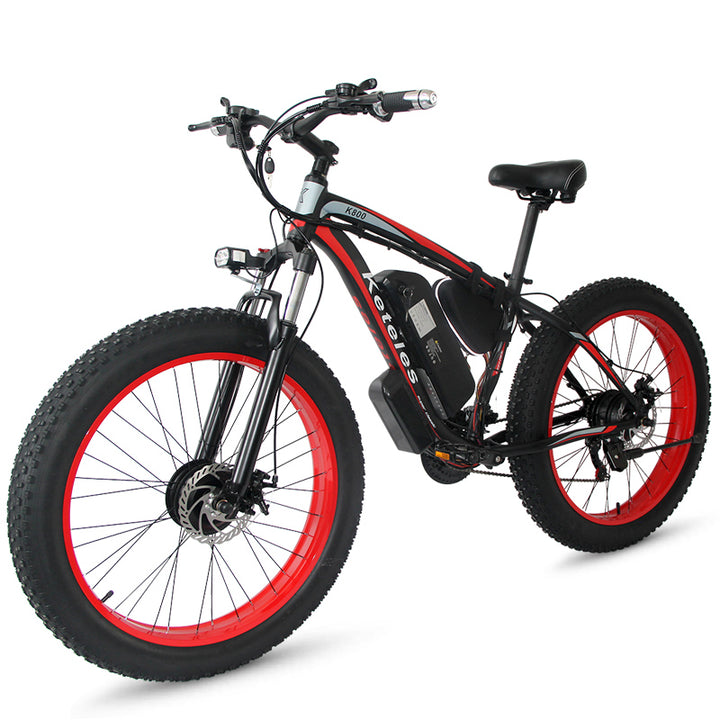 KETELES K800 48V 2000W dual motor fat tire e-bike1
