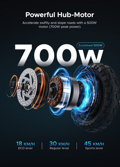 48V 500W foldable electric scooter with seat ENGINE S63