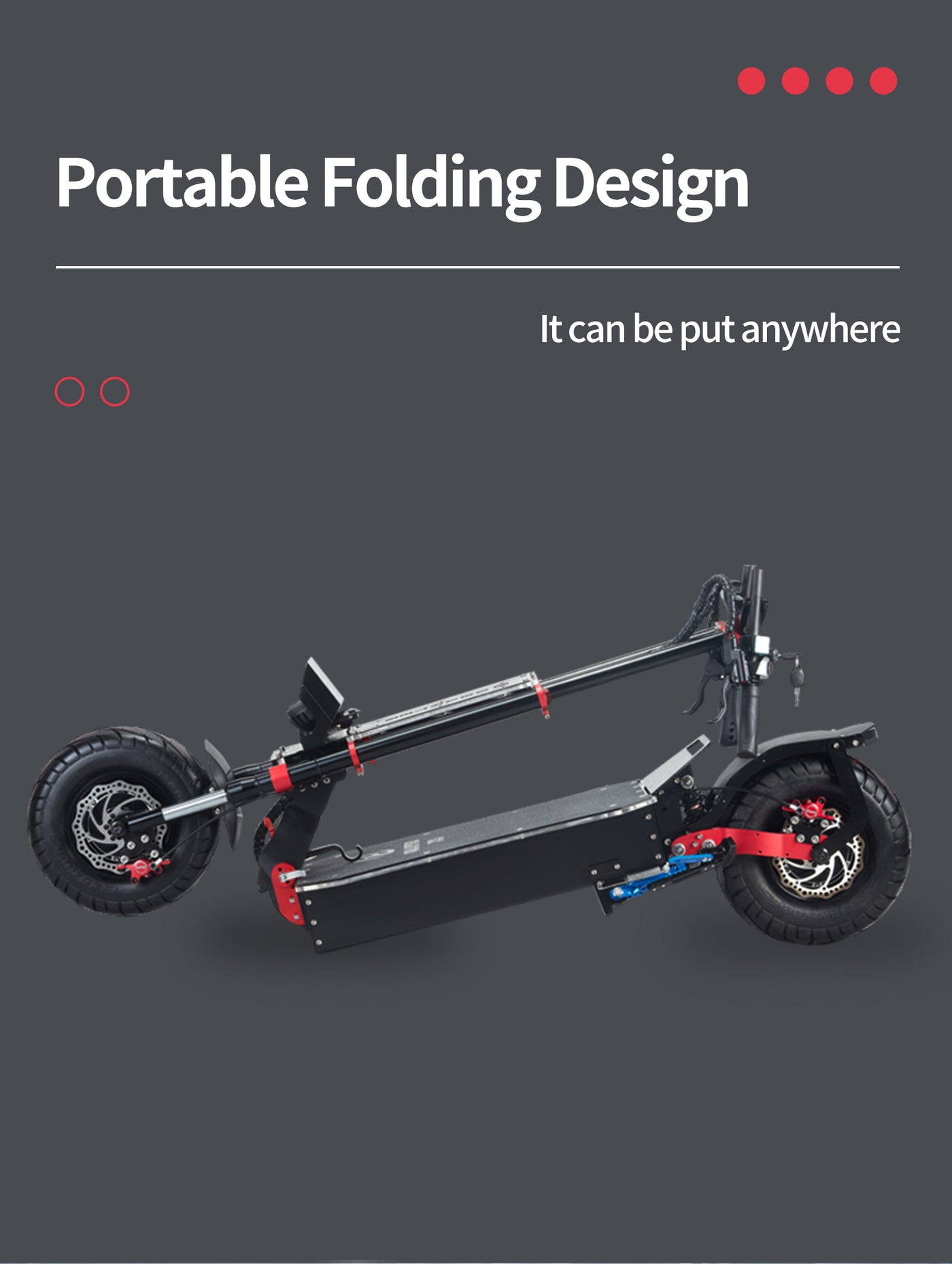 OBARTER X5 2*2800W Off-Road Electric Scooter OBARTER