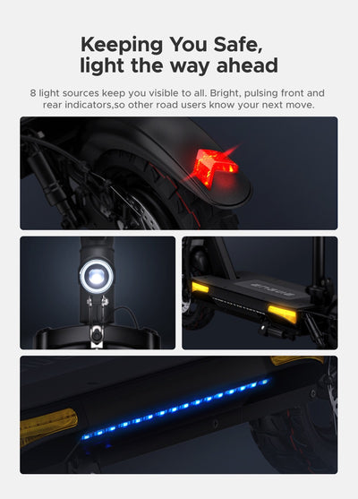 48V 500W foldable electric scooter with seat ENGINE S68