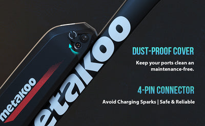Metakoo 27.5' Mountain Electric Bicycle, 500W Motor, 3 Hours Fast Charge, 36V Removable Battery EBIKE METAKOO