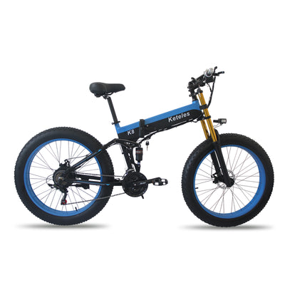 KETELES K8 48V 1000W folding electric bike8