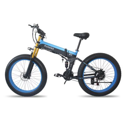 KETELES K8 48V 1000W folding electric bike10