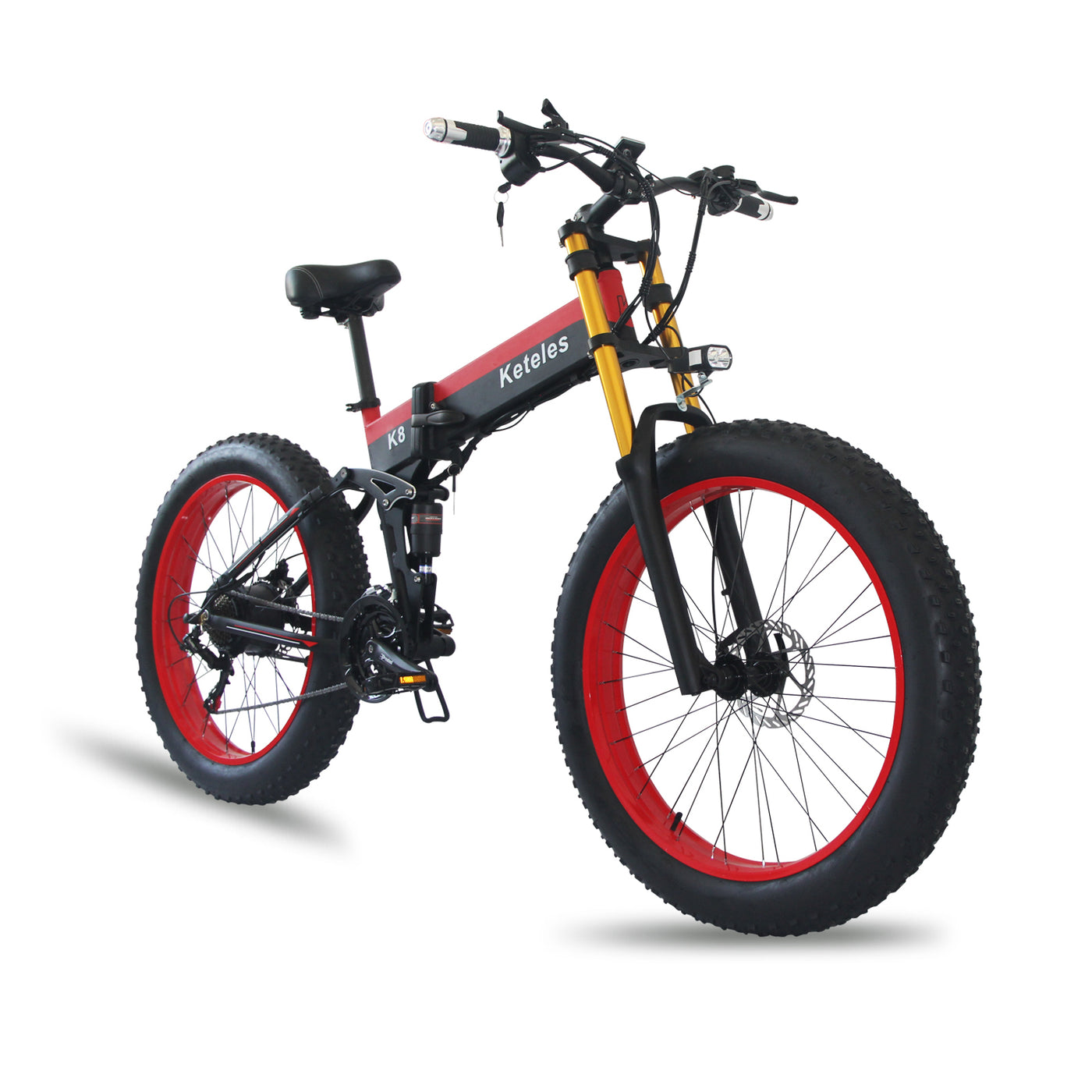 KETELES K8 48V 1000W folding electric bike6