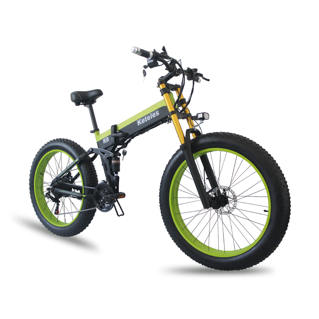 KETELES K8 Folding e-Bike 48V 1000W 20-inch Wheel Electric Bicycle
