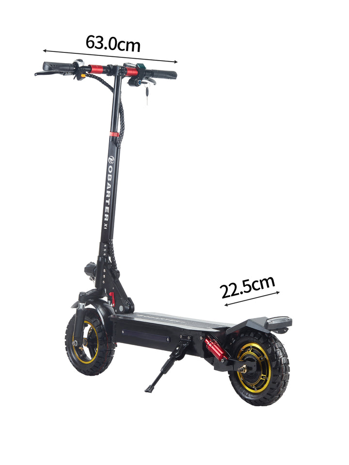 OBARTER X1 1000W 48V Off-Road Electric Scooter OBARTER
