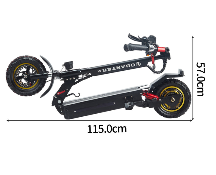 OBARTER X1 1000W 48V Off-Road Electric Scooter OBARTER