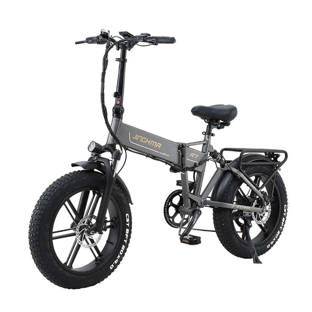 JINGHMA R7 800W 12.8AH Folding Electric Bike JINGHMA