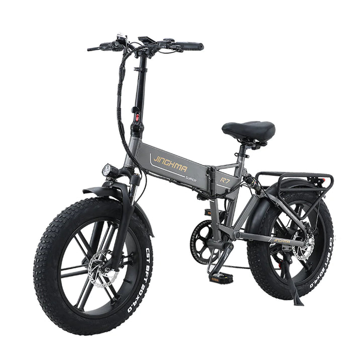 JINGHMA R7 800W 12.8AH Folding Electric Bike JINGHMA