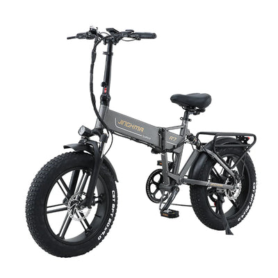 JINGHMA R7 800W 12.8AH Folding Electric Bike JINGHMA