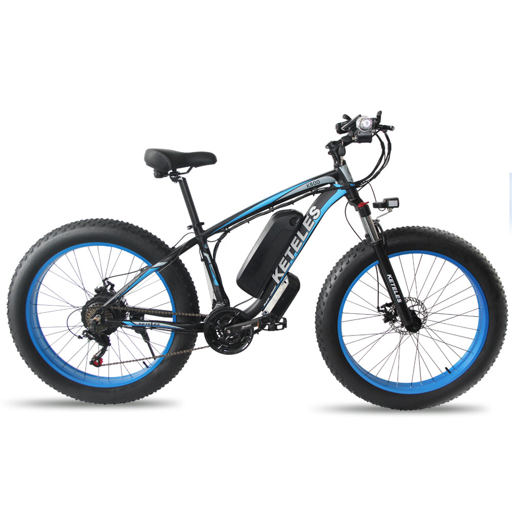 KETELES K800 48V 1000W fat tire mountain e-Bike6