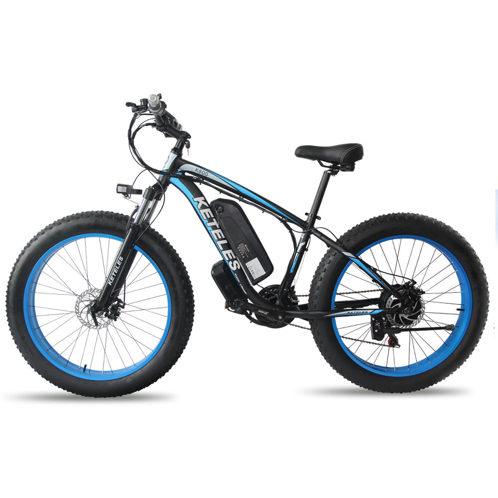 KETELES K800 48V 1000W fat tire mountain e-Bike15