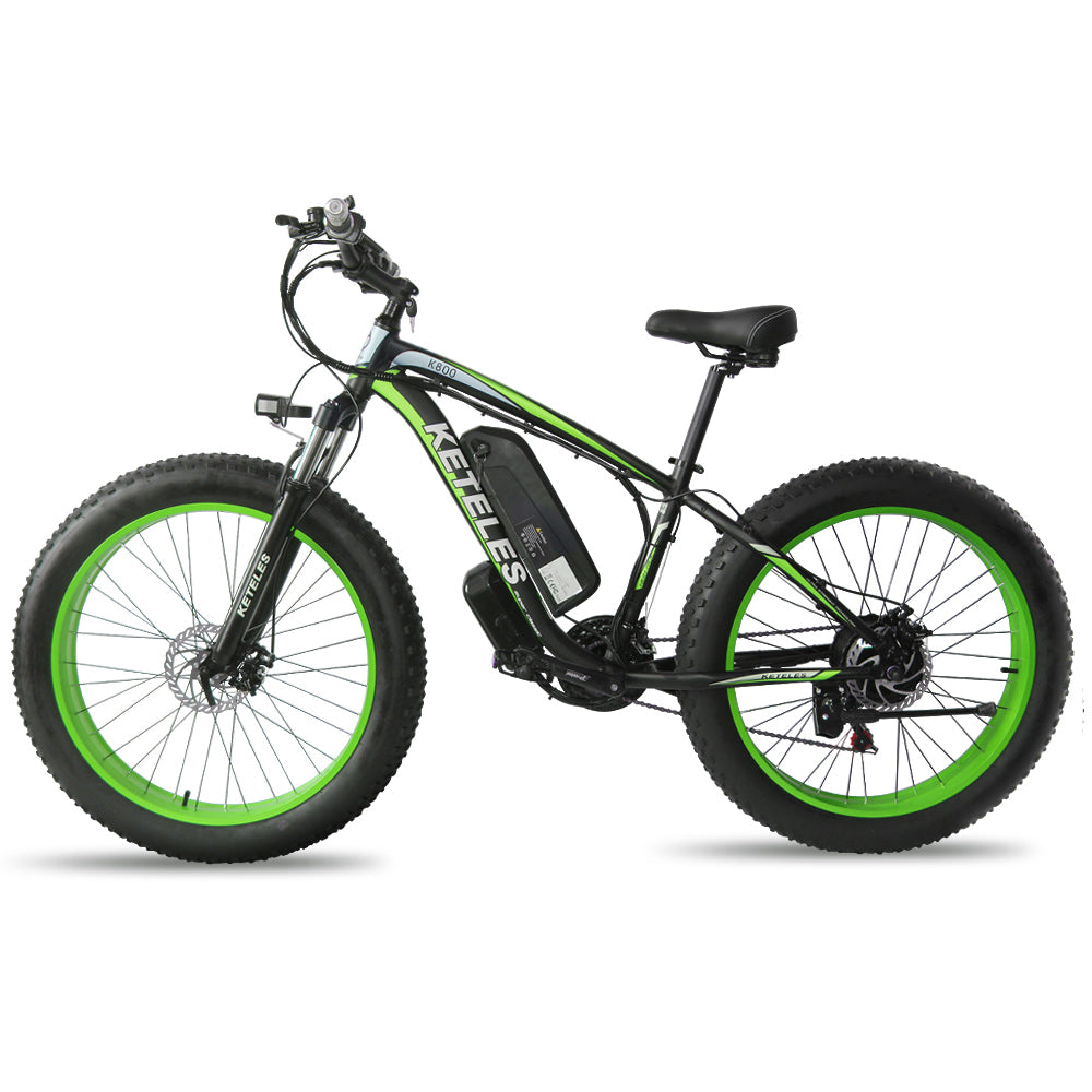 KETELES K800 48V 1000W fat tire mountain e-Bike11