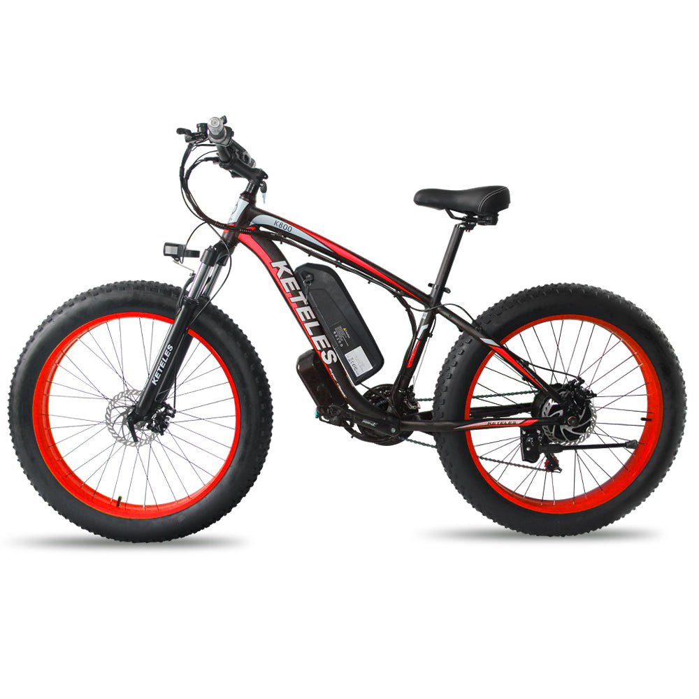 KETELES K800 48V 1000W fat tire mountain e-Bike9