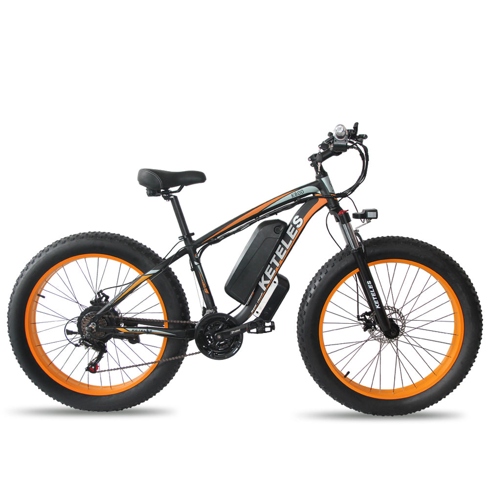 KETELES K800 48V 1000W fat tire mountain e-Bike12