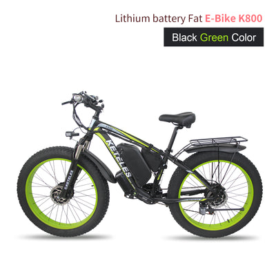 KETELES K800 48V 2000W dual motor fat tire e-bike4
