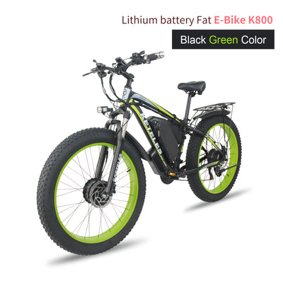 KETELES K800 48V 2000W dual motor fat tire e-bike2