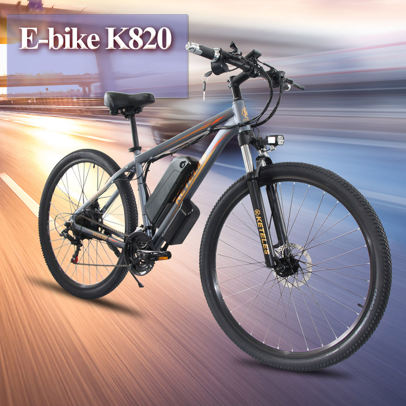 Lataa kuva gallerian katseluohjelmaan KETELES K820 48V 1000W Mountain e-Bike9
