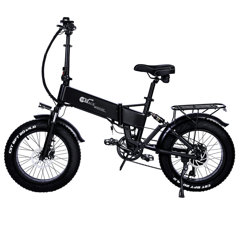 CMACEWHEEL RX20 48V 750W 15AH Hydraulic Oil Brakes Fat Tire Electric Bike CMACEWHEEL