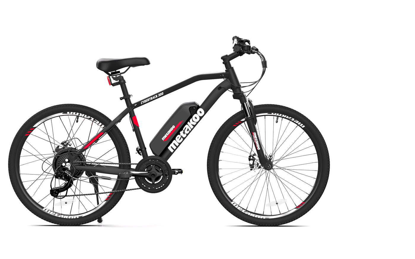 Metakoo 27.5' Mountain Electric Bicycle, 500W Motor, 3 Hours Fast Charge, 36V Removable Battery EBIKE METAKOO