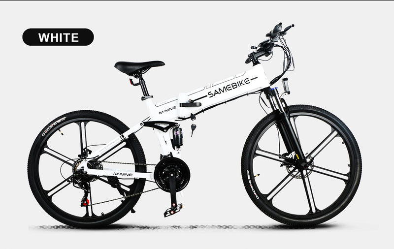 Carregue a imagem no visualizador da Galeria, SAMEWAY LO26II Conjoined Rim Folding e-Bike11
