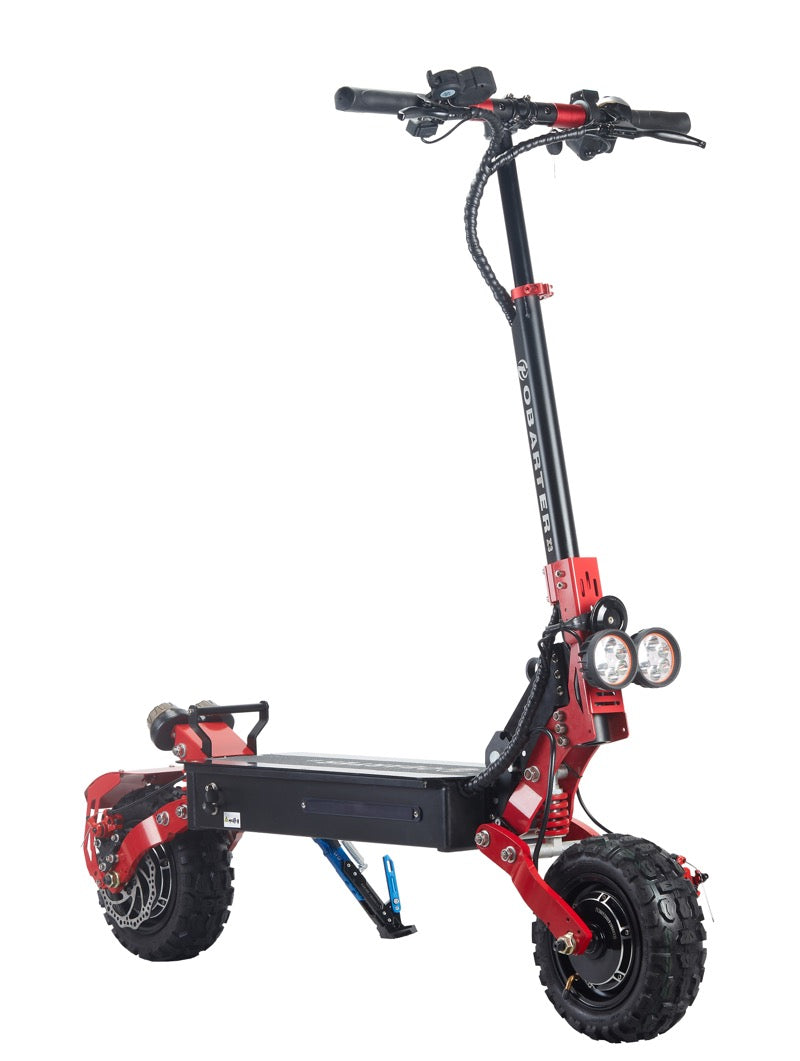 Bild in Galerie-Viewer laden, OBARTER X3 Electric Scooter 2*1200W Cross-Country14
