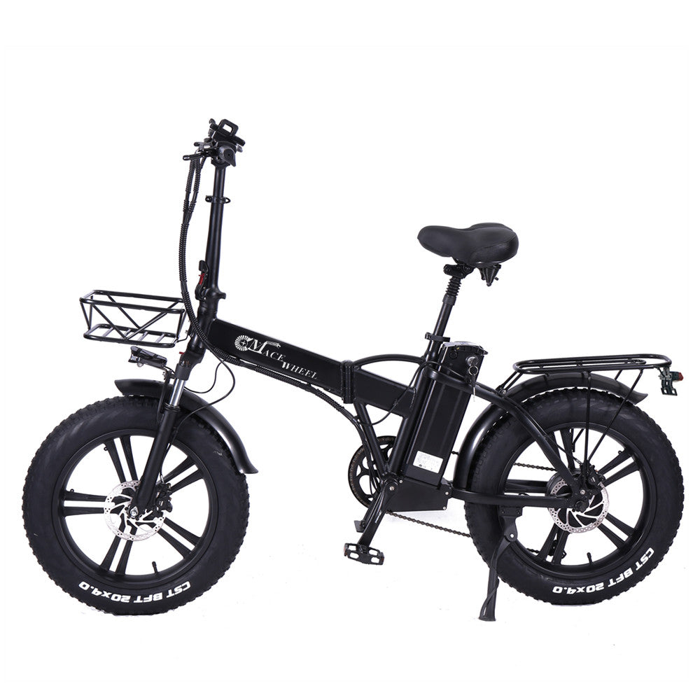 CMACEWHEEL GW20 48V 750W 15AH Hydraulic Oil Brakes Fat Tire Electric Bike CMACEWHEEL