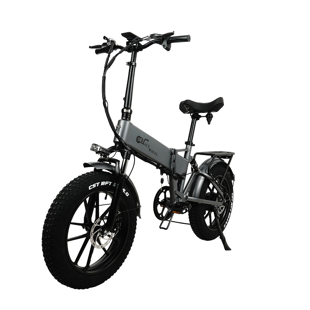CMACEWHEEL RX20 48V 750W 15AH Hydraulic Oil Brakes Fat Tire Electric Bike CMACEWHEEL