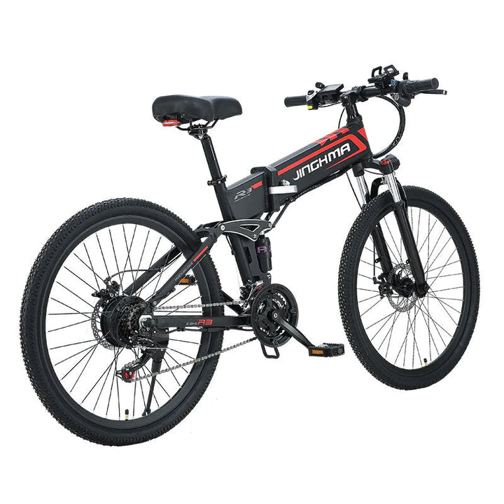 JINGHMA R3 800W 48V Folding Electric Bike8