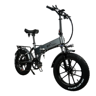 CMACEWHEEL RX20 48V 750W 15AH Hydraulic Oil Brakes Fat Tire Electric Bike CMACEWHEEL