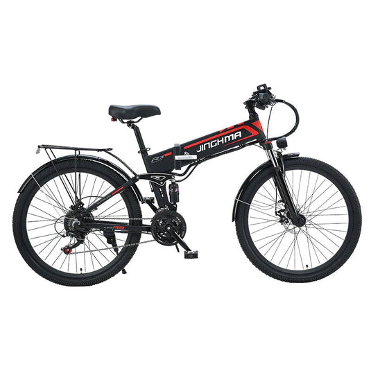 JINGHMA R3 800W 48V Folding Electric Bike0