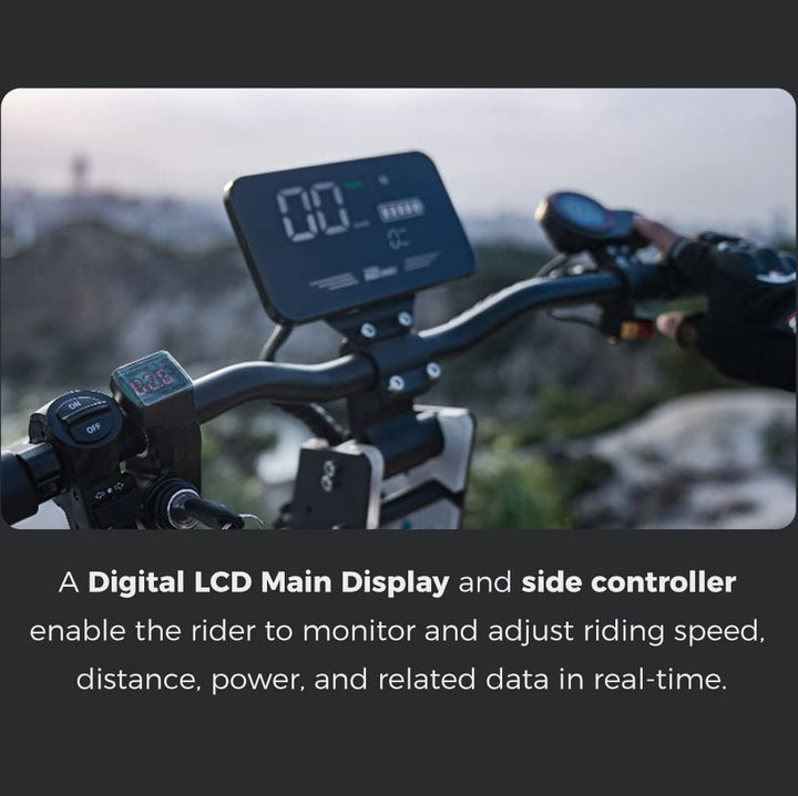 OBARTER X7 Electric Scooter with 4000W*2 Super Power16
