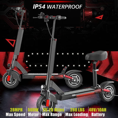 EBIKESZ 500W iEM4 PRO Electric Scooter EBIKESZ