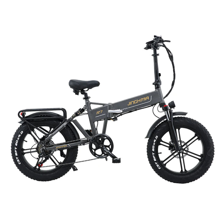 JINGHMA R7 800W 12.8AH Folding Electric Bike JINGHMA