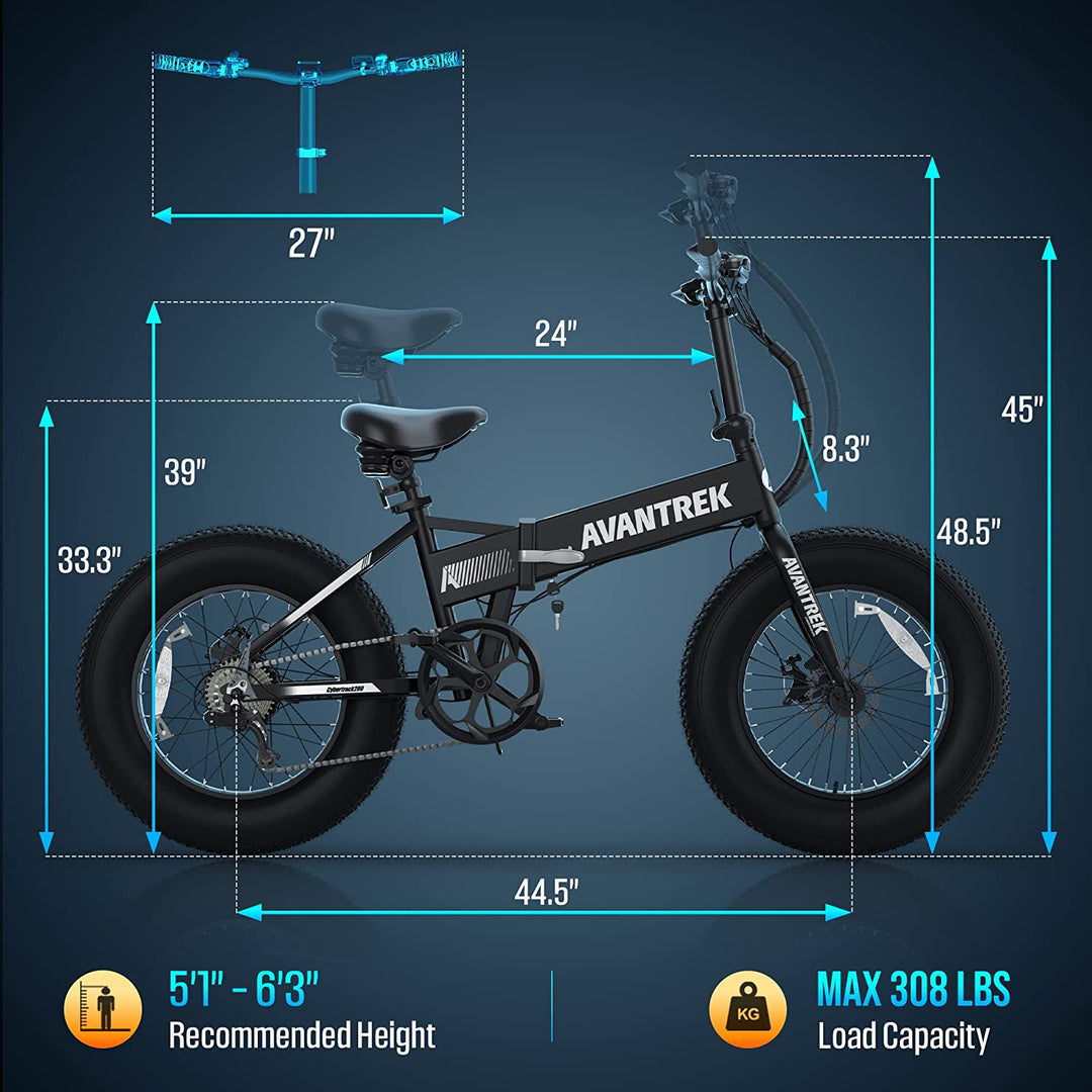 Macrover IPX200 500W Folding Electric Bicycle Macmission