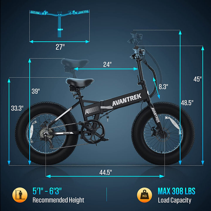 Macrover IPX200 500W Folding Electric Bicycle Macmission
