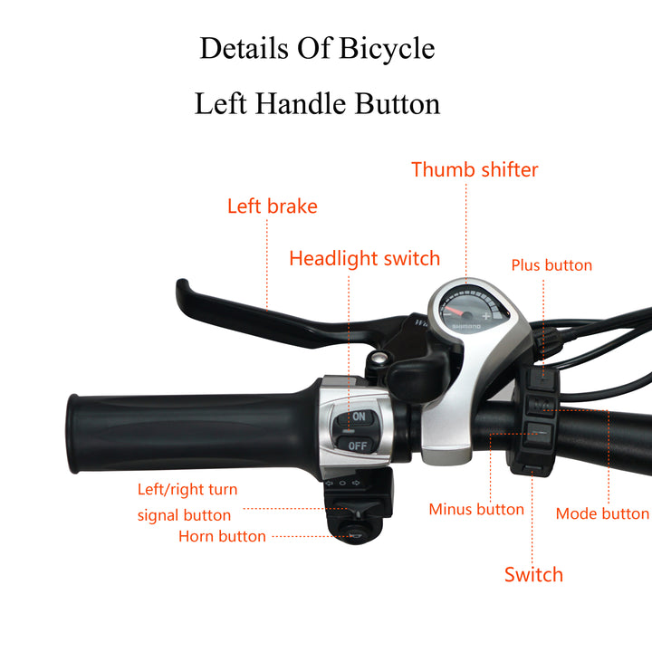 CMACEWHEEL X26 EBIKE 48V 750W 10AH folding electric bike10