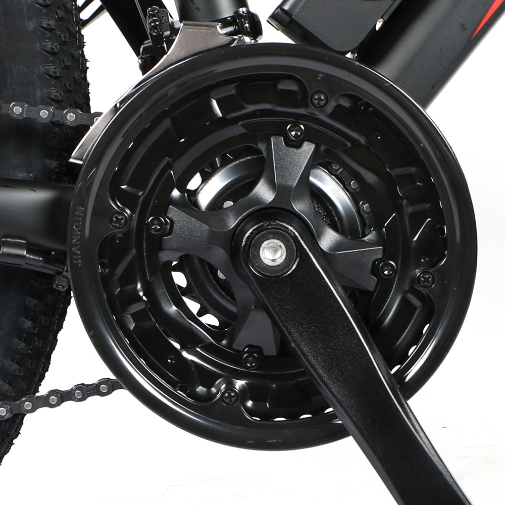 SAMEWAY SY26 e-Bike with 36V Spoke Rim for Mountain Terrain8