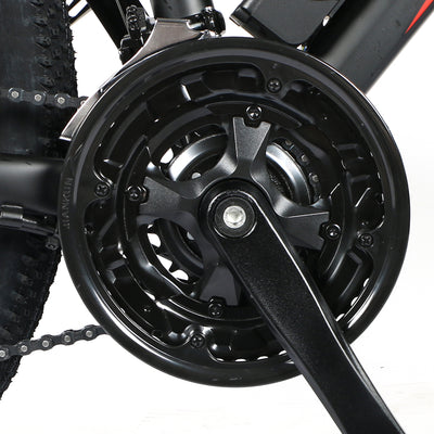 SAMEWAY SY26 e-Bike with 36V Spoke Rim for Mountain Terrain8