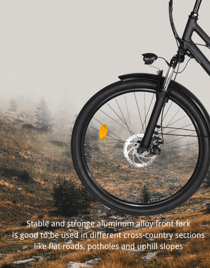 EBIKESZ BK1 Electric Bicycle, 350W Motor,36V 10AH Removable Battery EBIKESZ
