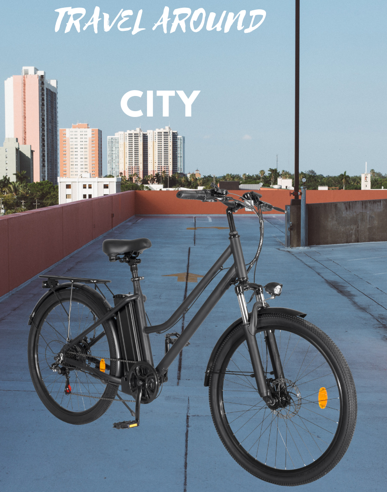 Load image into Gallery viewer, EBIKESZ BK1 Electric Bicycle, 350W Motor,36V 10AH Removable Battery EBIKESZ
