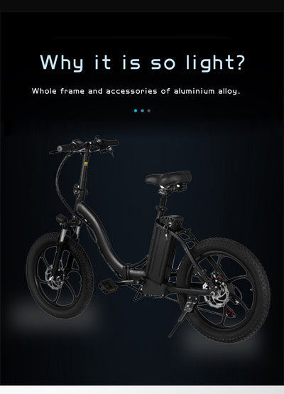 EBIKESZ BK6 Electric Bicycle, 350W Motor,36V 10AH Folding EBIKE EBIKESZ