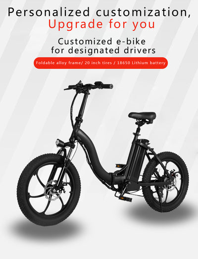 EBIKESZ BK6 Electric Bicycle, 350W Motor,36V 10AH Folding EBIKE EBIKESZ