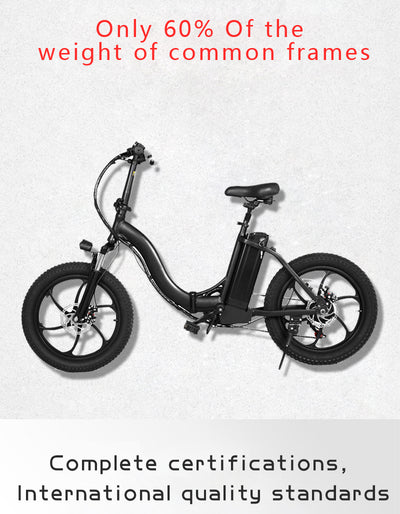 EBIKESZ BK6 Electric Bicycle, 350W Motor,36V 10AH Folding EBIKE EBIKESZ