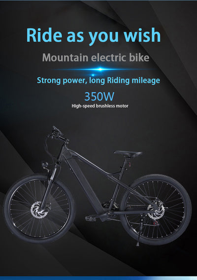 EBIKESZ B39 Electric Bicycle, 350W Motor,48V 10AH Moutain EBIKE EBIKESZ